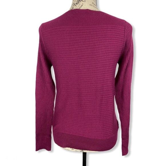 Halogen- Burgundy sweater- S - Picture 2 of 3